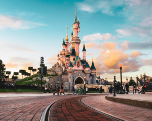 The Disneyland Paris castle