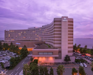 You could earn points at the Hilton Tokyo Bay
