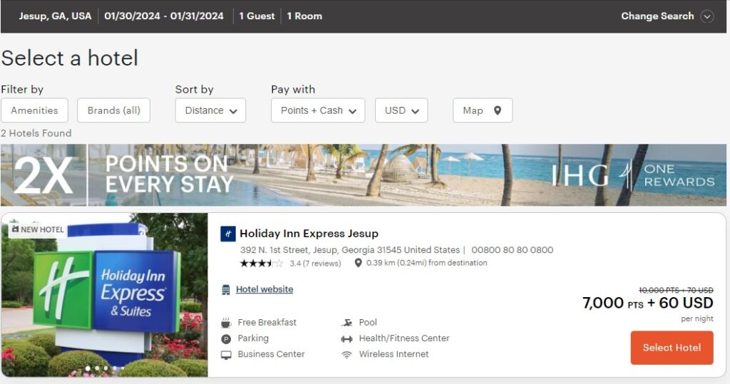 IHG Award Discount: 15% Off at Select Brands, New Properties