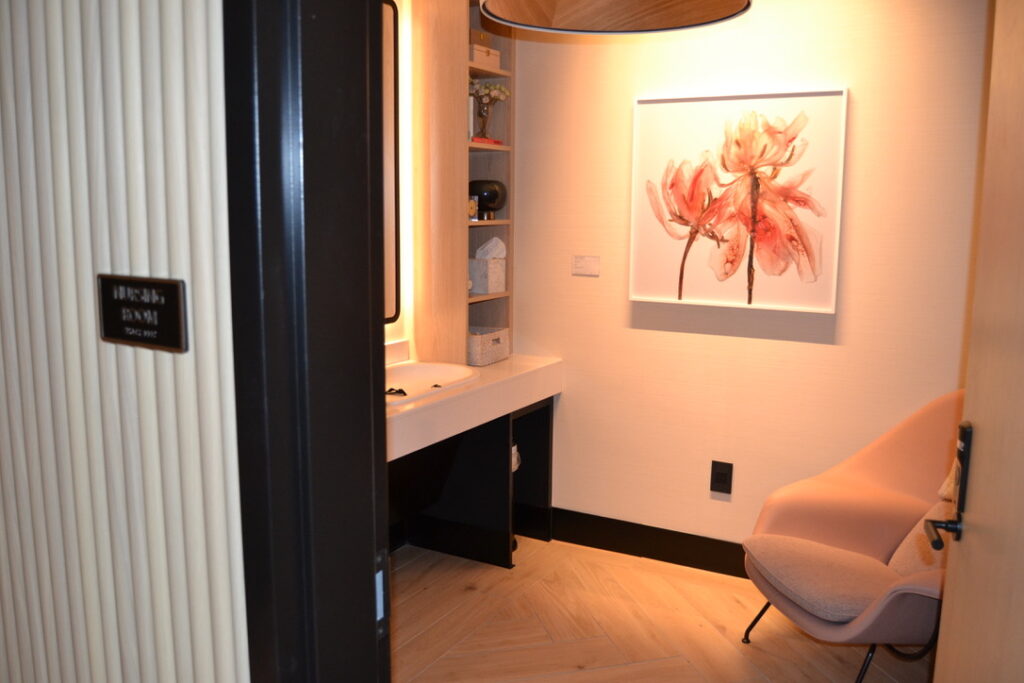 a nursing room