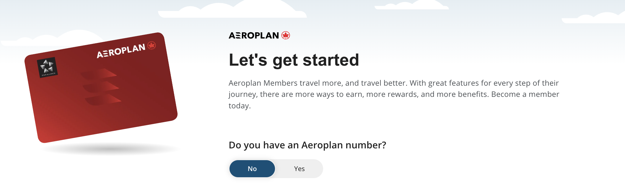 Air Canada Aeroplan Join Banner