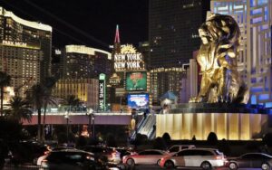 Las Vegas Strip at night