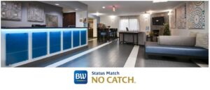 Best Western Rewards Status Match offer image