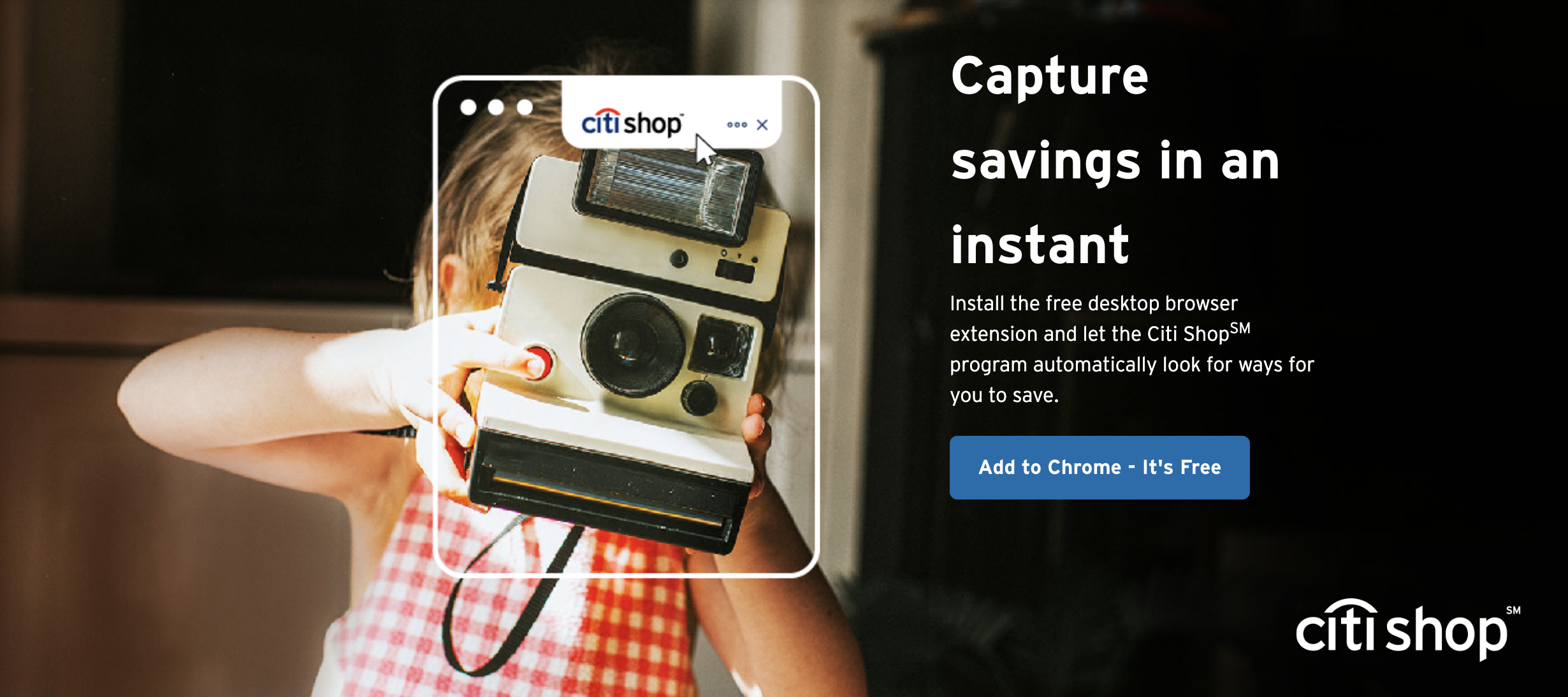 Citi Shop Banner Image