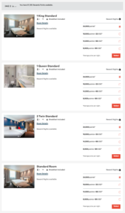 Holiday Inn Express Disneyland Paris room choices