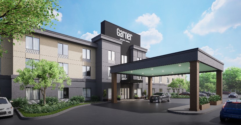 IHG Garner Hotel Rendering