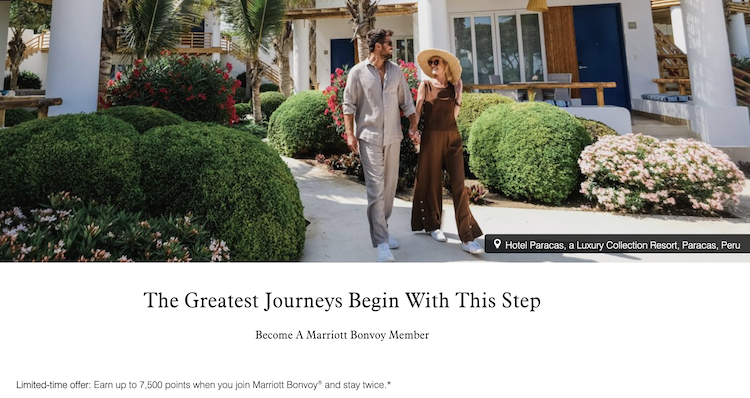 Marriott New Member Offer