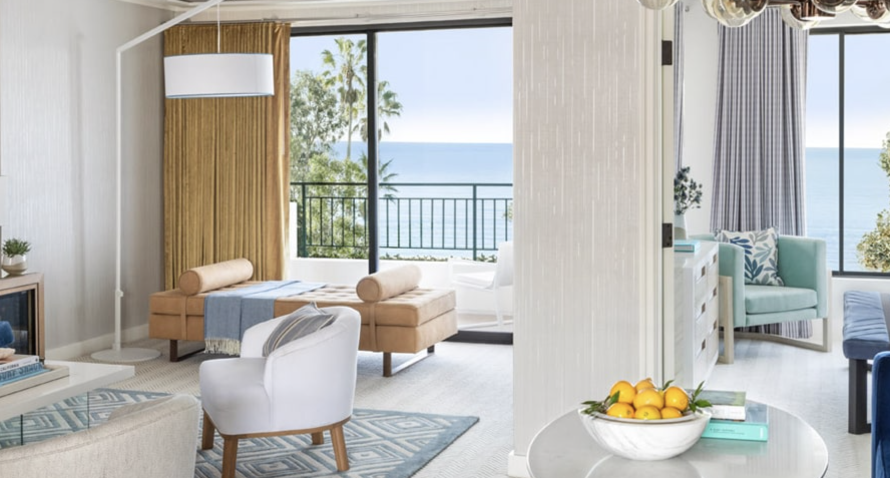 Suite at the Oceana Santa Monica, LXR Hotels & Resorts, a Hilton luxury hotel