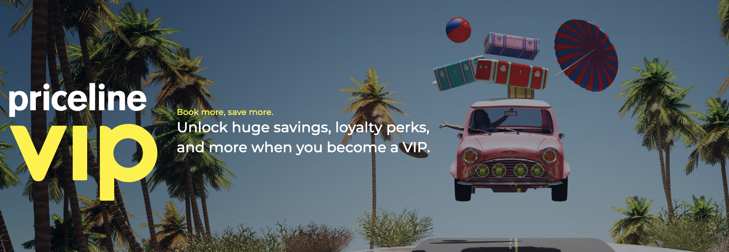 Priceline VIP banner image
