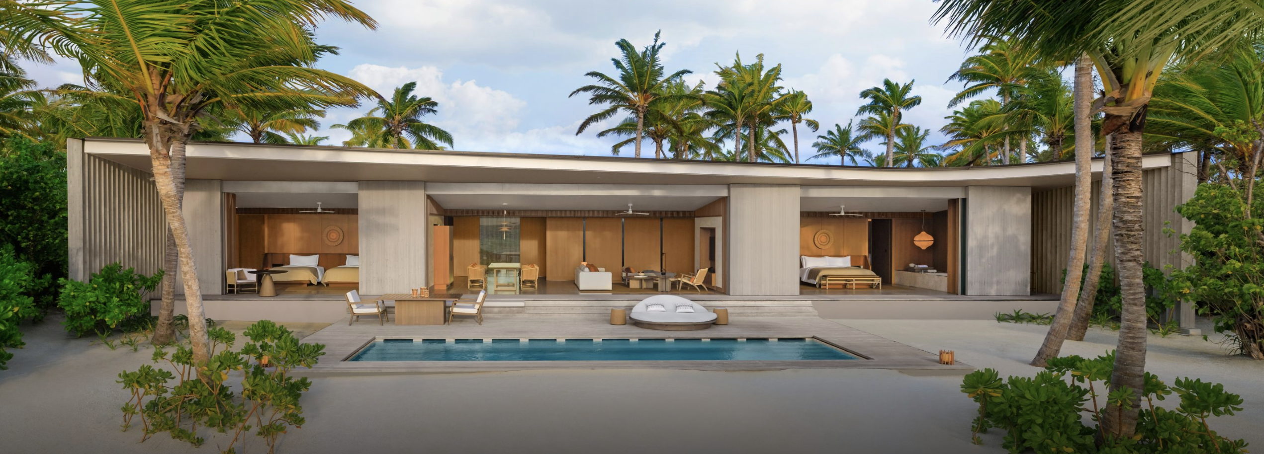 Expansive pool villa at the The Ritz-Carlton Maldives, Fari Islands