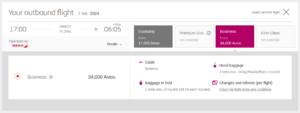 screenshot of the Iberia flight routes being discussed