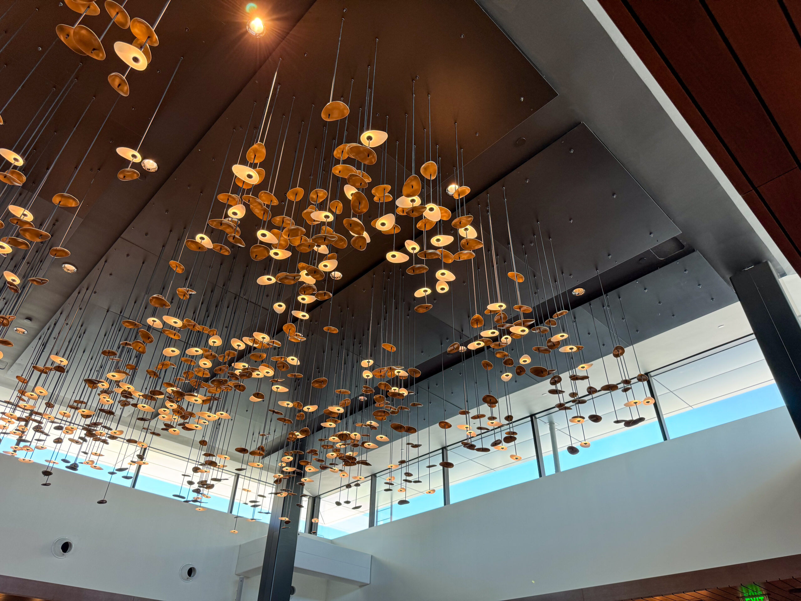 Amex ATL Canopy Lights