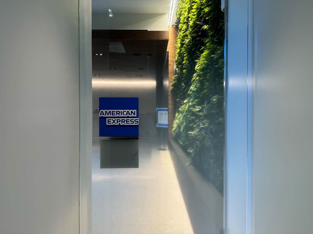 Entryway to the ATL Centurion Lounge