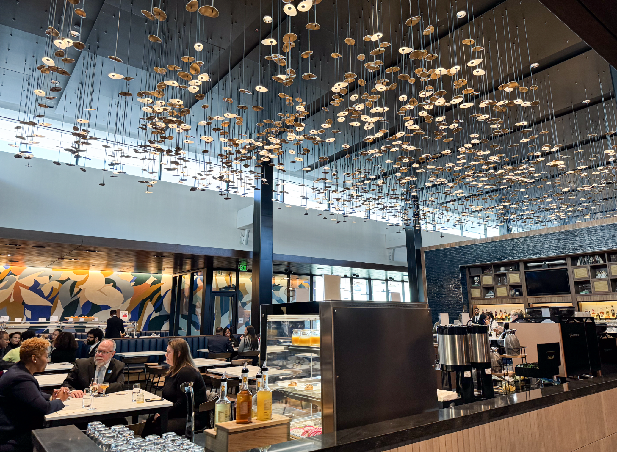 Dining Room at Amex ATL Lounge