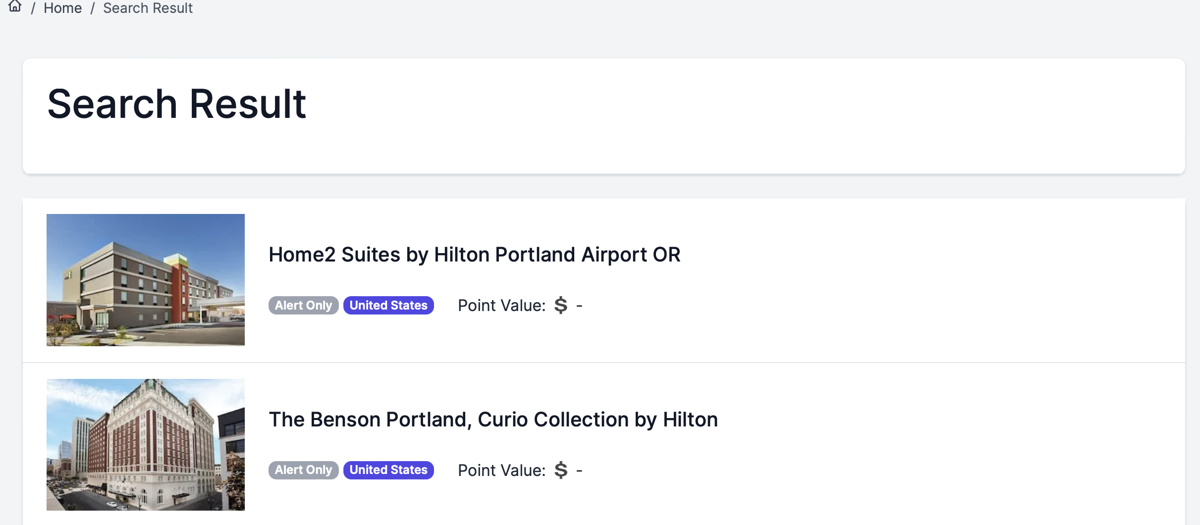 alerts for cheaper hotels