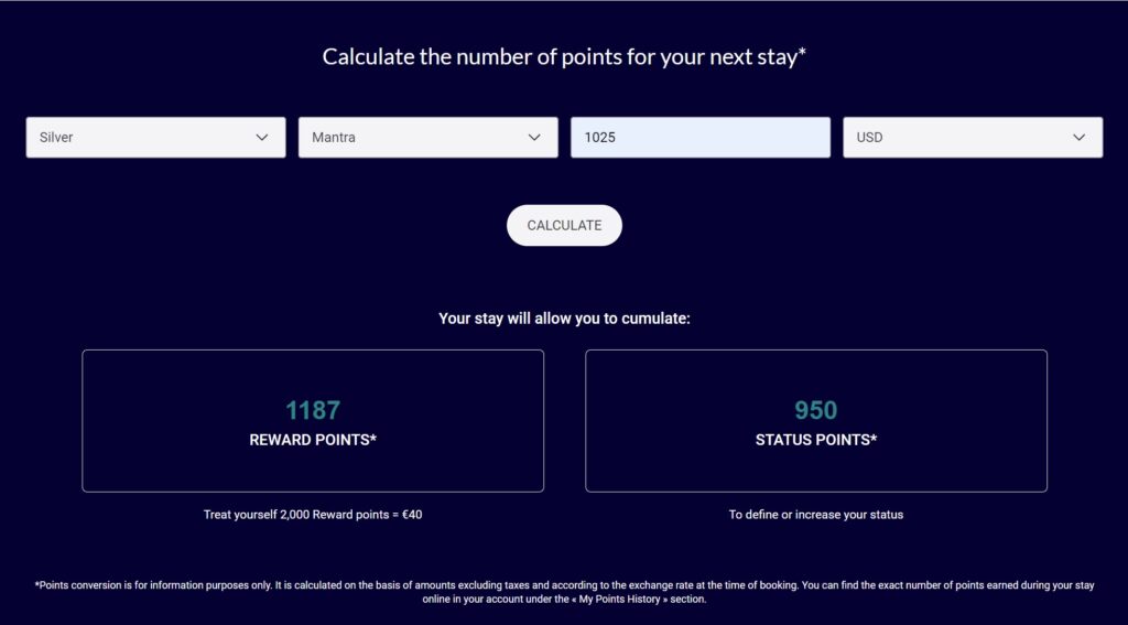 How Many Points Can You Earn on Accor Stays?