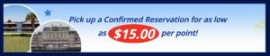 DVC Rental Confirmed Reservations as low as $15 per point with David's Vacation Club