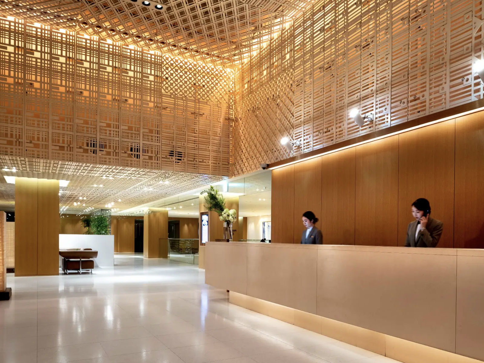 Reception at Hyatt Regency Kyoto.