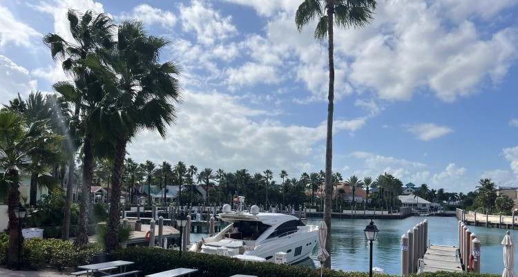 View of the Marina at Atlantis as seen from Marina Village