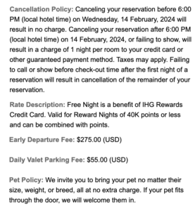 Kimpton RiverPlace Portland 48 hour cancellation policy