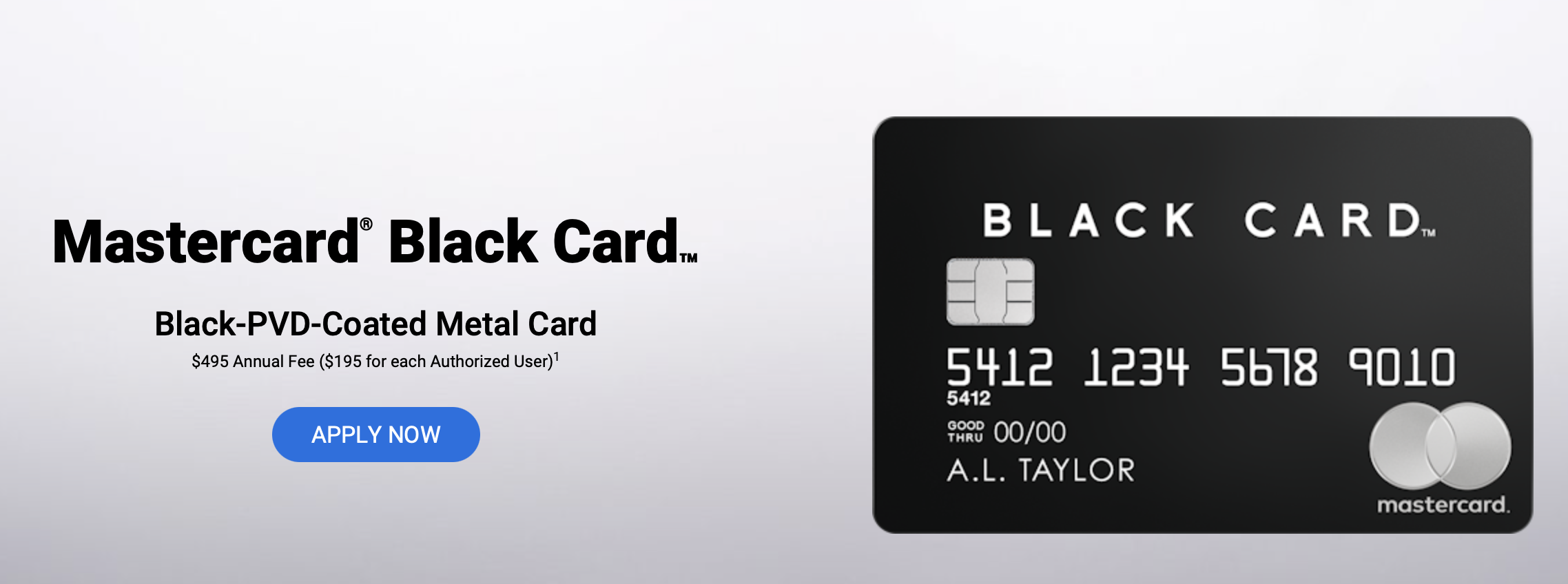 Mastercard Black Card