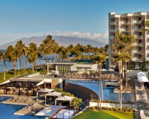 overlooking the Andaz Maui at Wailea