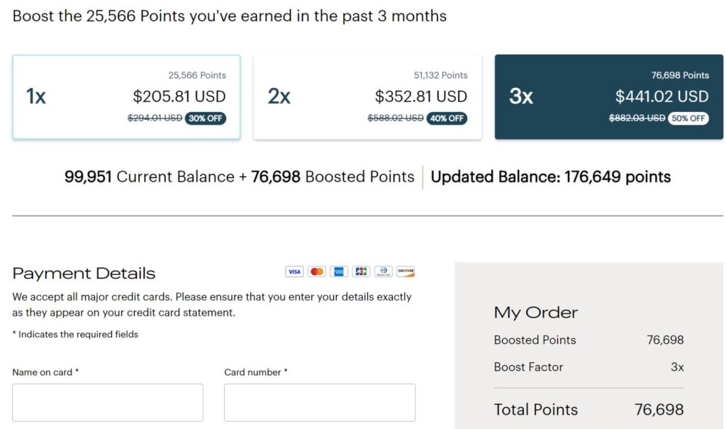 IHG Points Accelerator 2024 Example