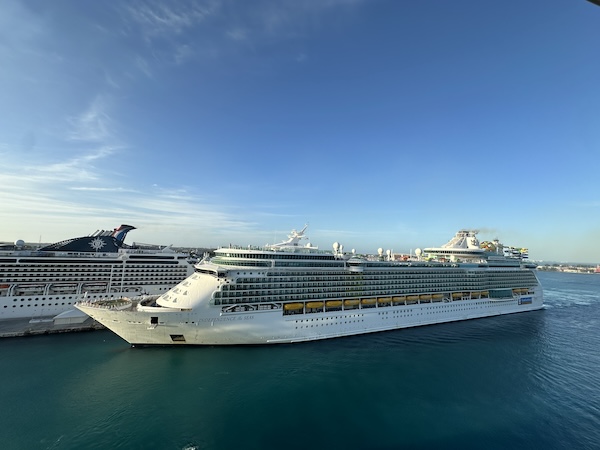Royal Caribbean Ship in Nassau