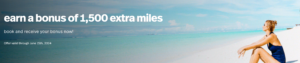 LifeMiles Hotels 1,500 bonus miles, up to 14k/night through LifeMiles Hotels portal.