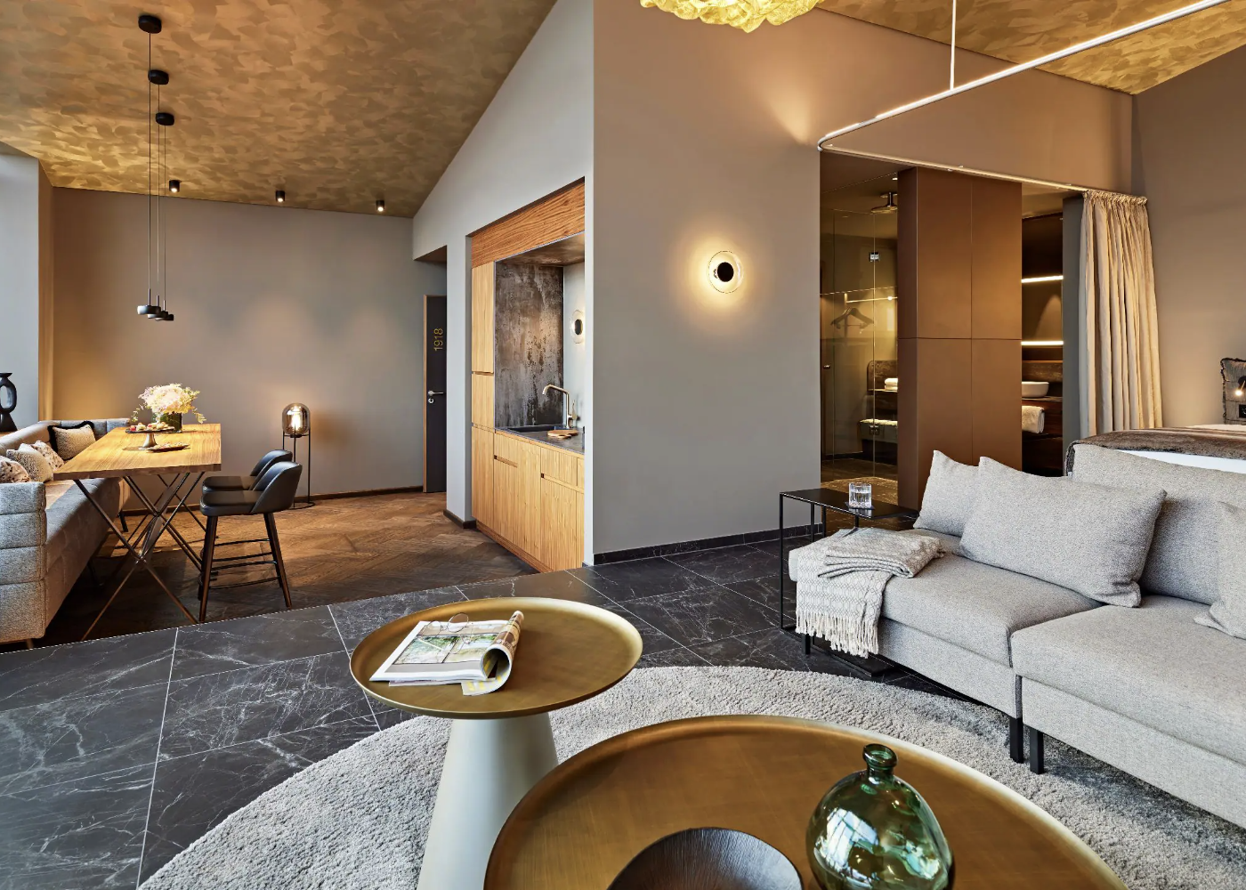 Suite at the Lindner Hotel Dusseldorf Seestern