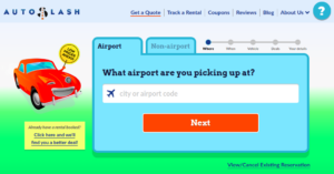 Autoslash home page
