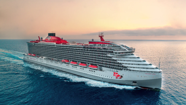 Photo of a Virgin Voyages ship