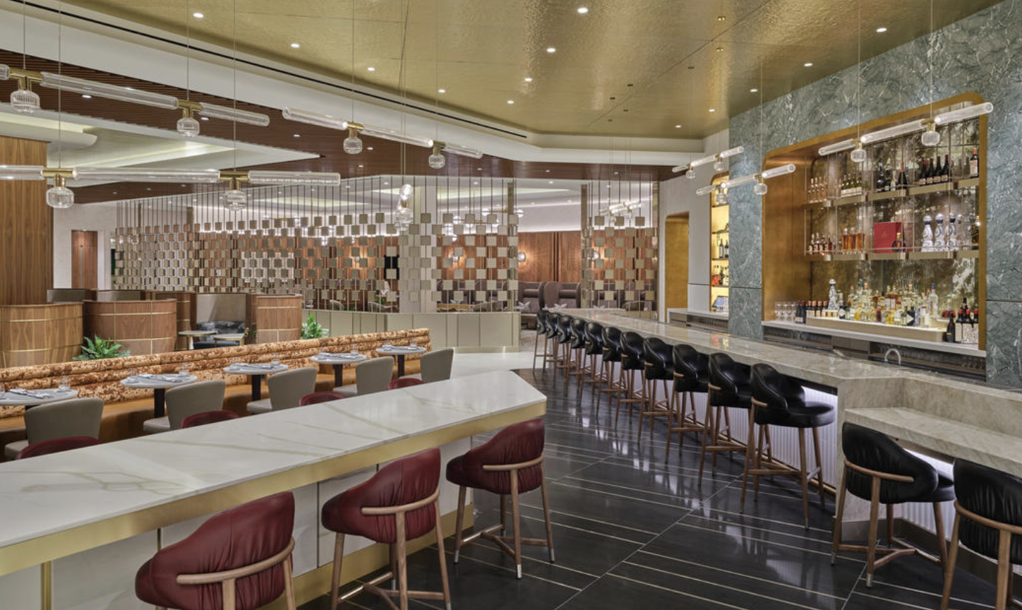 Delta One Lounge LAX bar