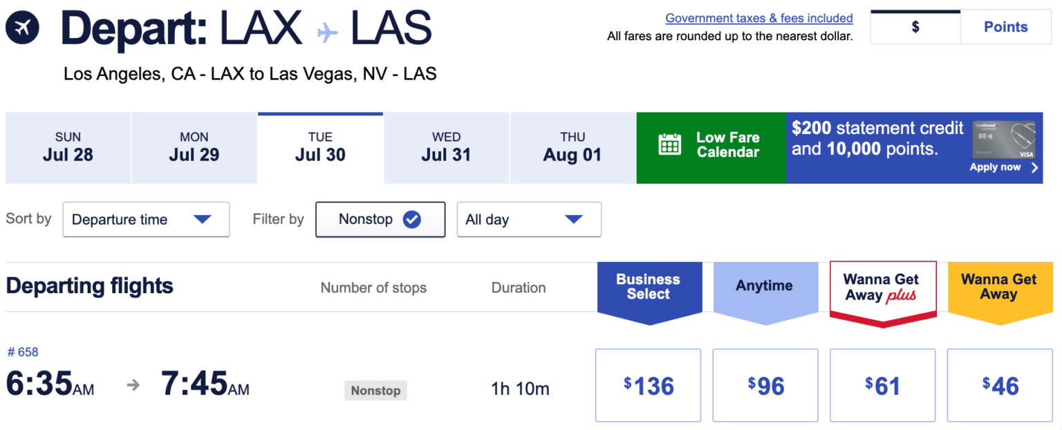 Buy Southwest Points With a 50 Discount (1.5¢ Each)