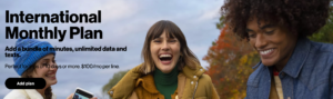 Verizon International Monthly Plan