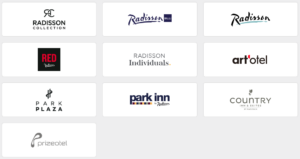 Radisson hotel brands