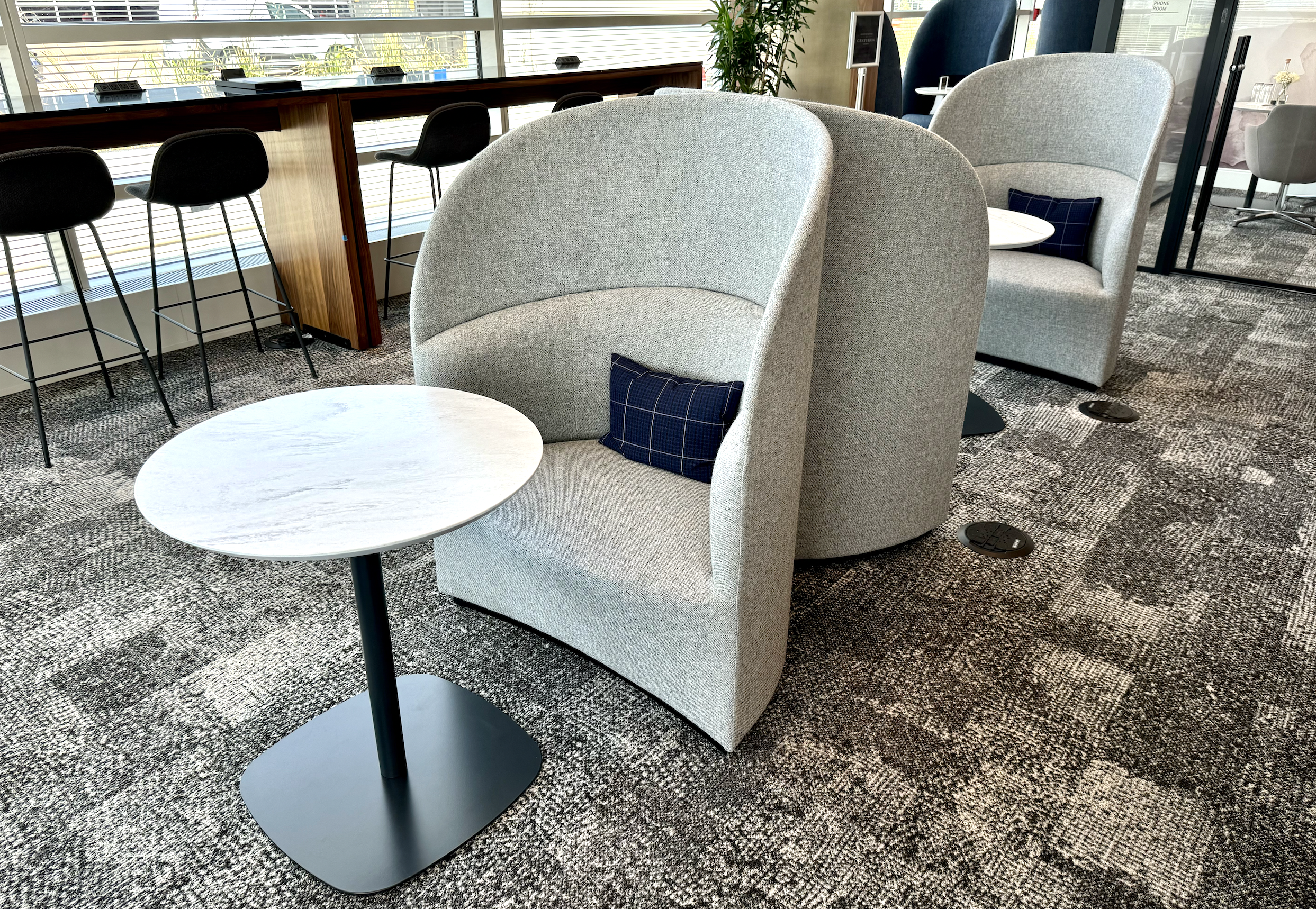 DCA Centurion Lounge seat