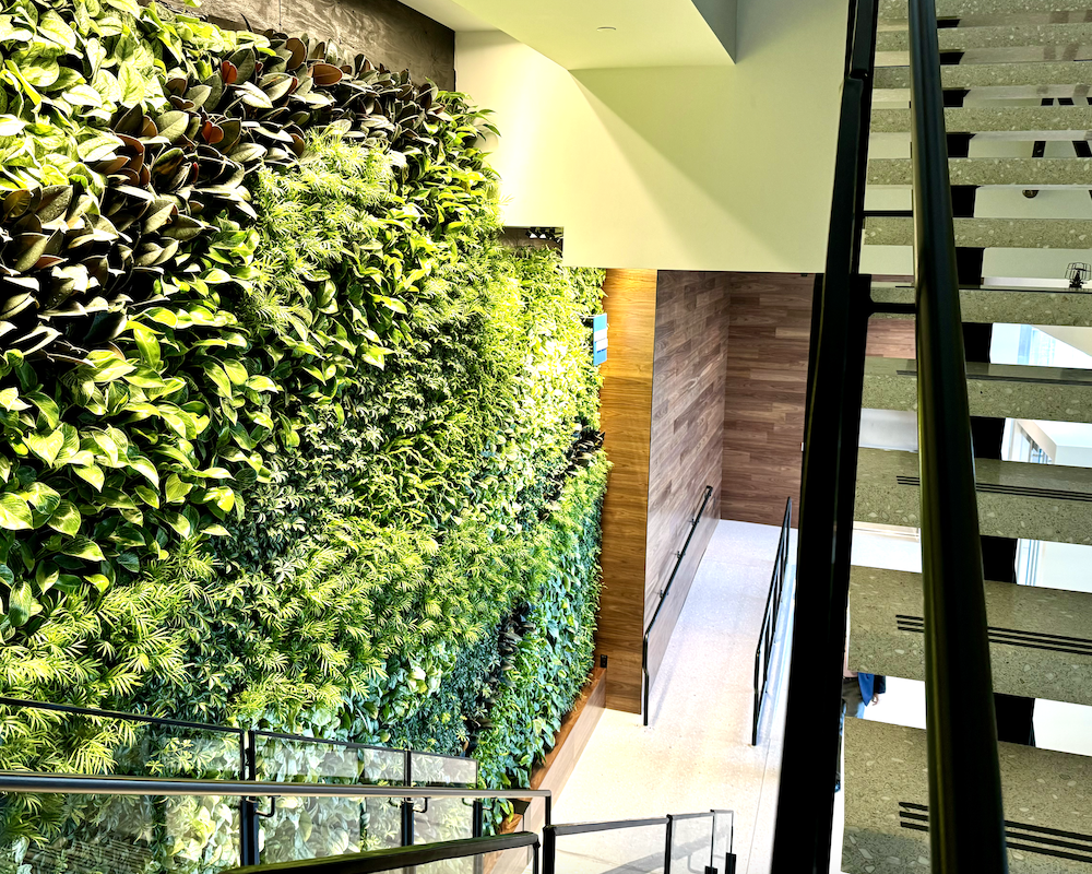 DCA Centurion Lounge stairs