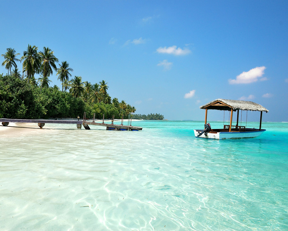 Stunning Beach Resort in the Maldives