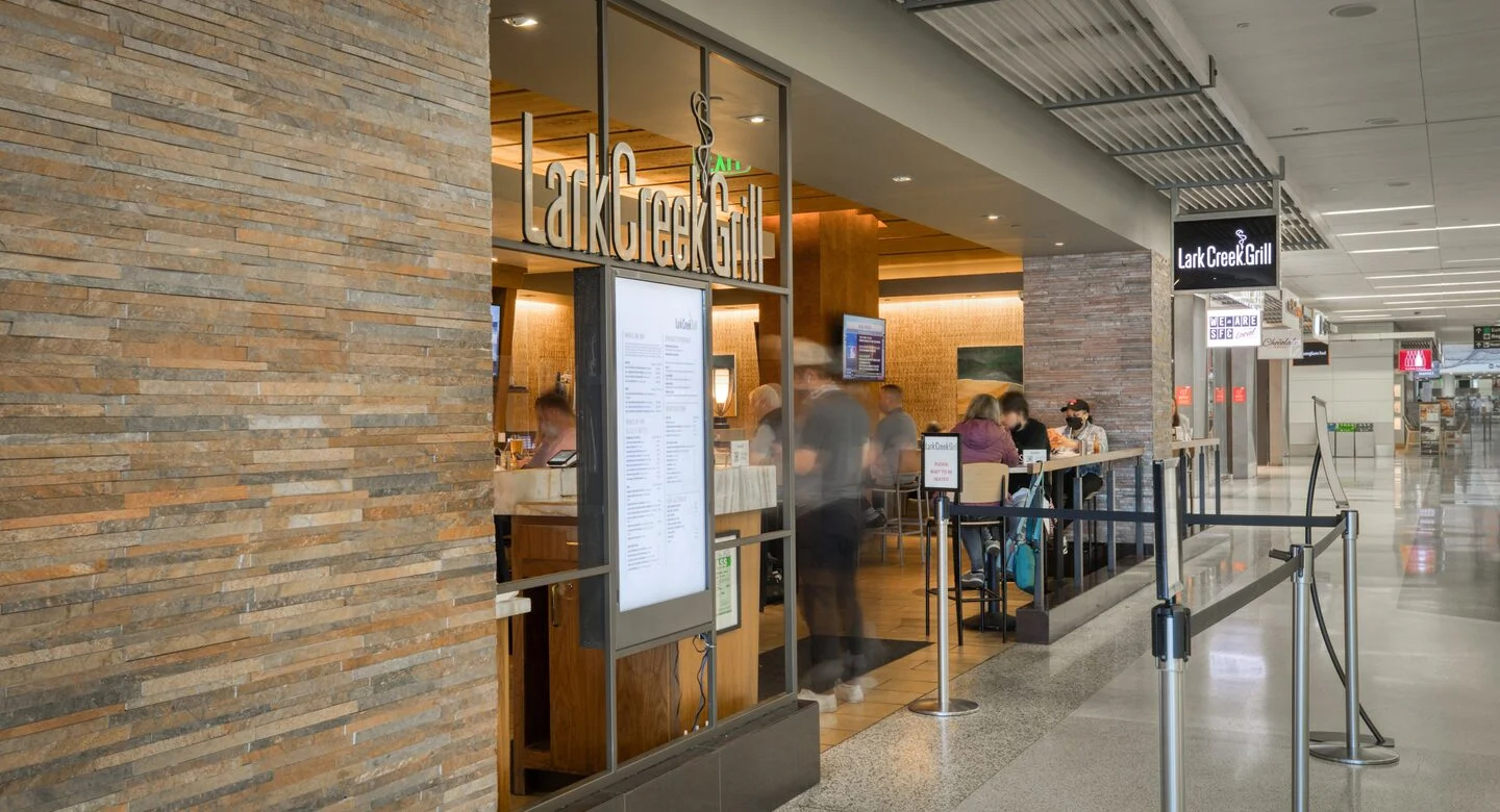 A photo of Priority Pass restaurant Lark Creek Grill restaurant at San Francisco International Airport.