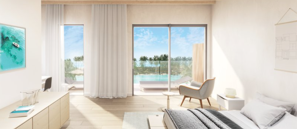 Bedroom views at South Bank.