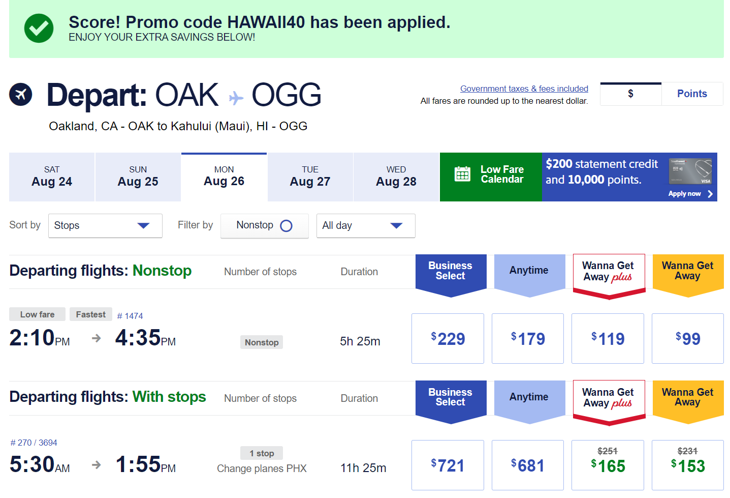 Use This Southwest Promo Code To Save 40 On Flights