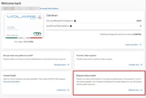 Log into your account and select request status match. Credit: ITA