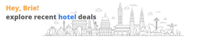 A screen shot from the hotel deals section of Thrifty Traveler Premium