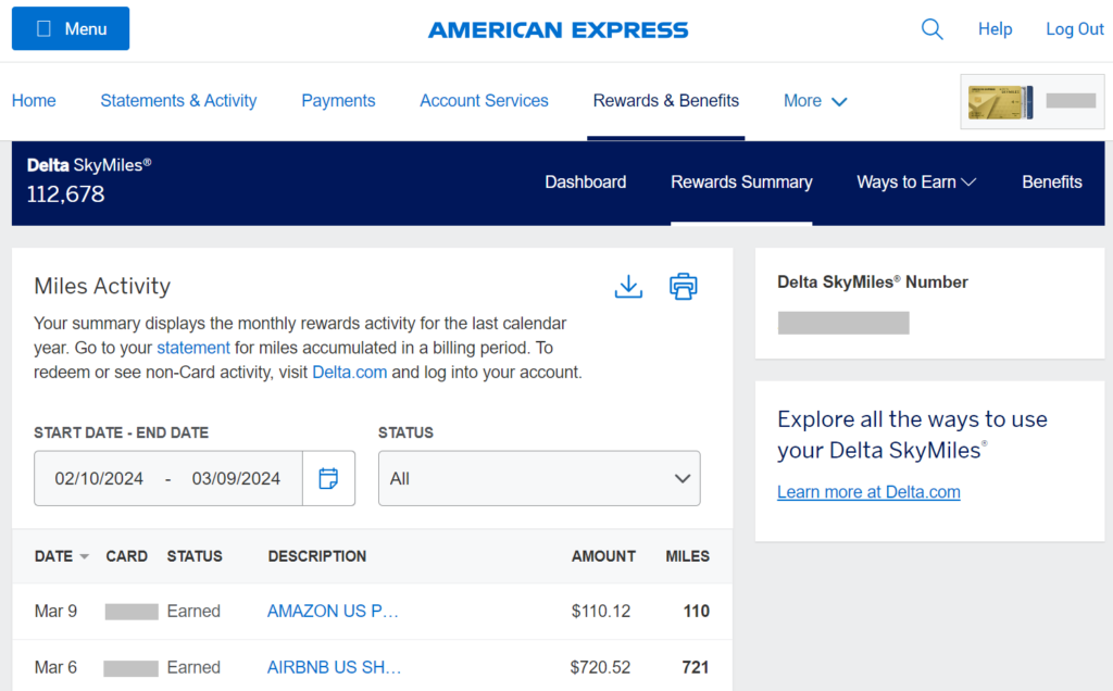 Amex-Delta-Biz-Gold-miles-earnings-by-transaction-1-1024x636