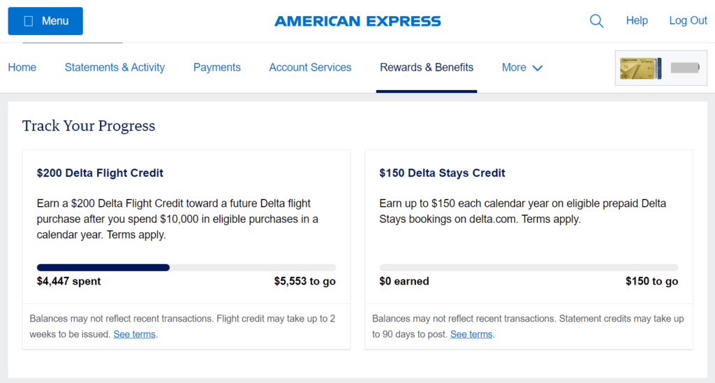 Amex-Delta-Biz-Gold-progress-towards-card-benefits-1-1024x548