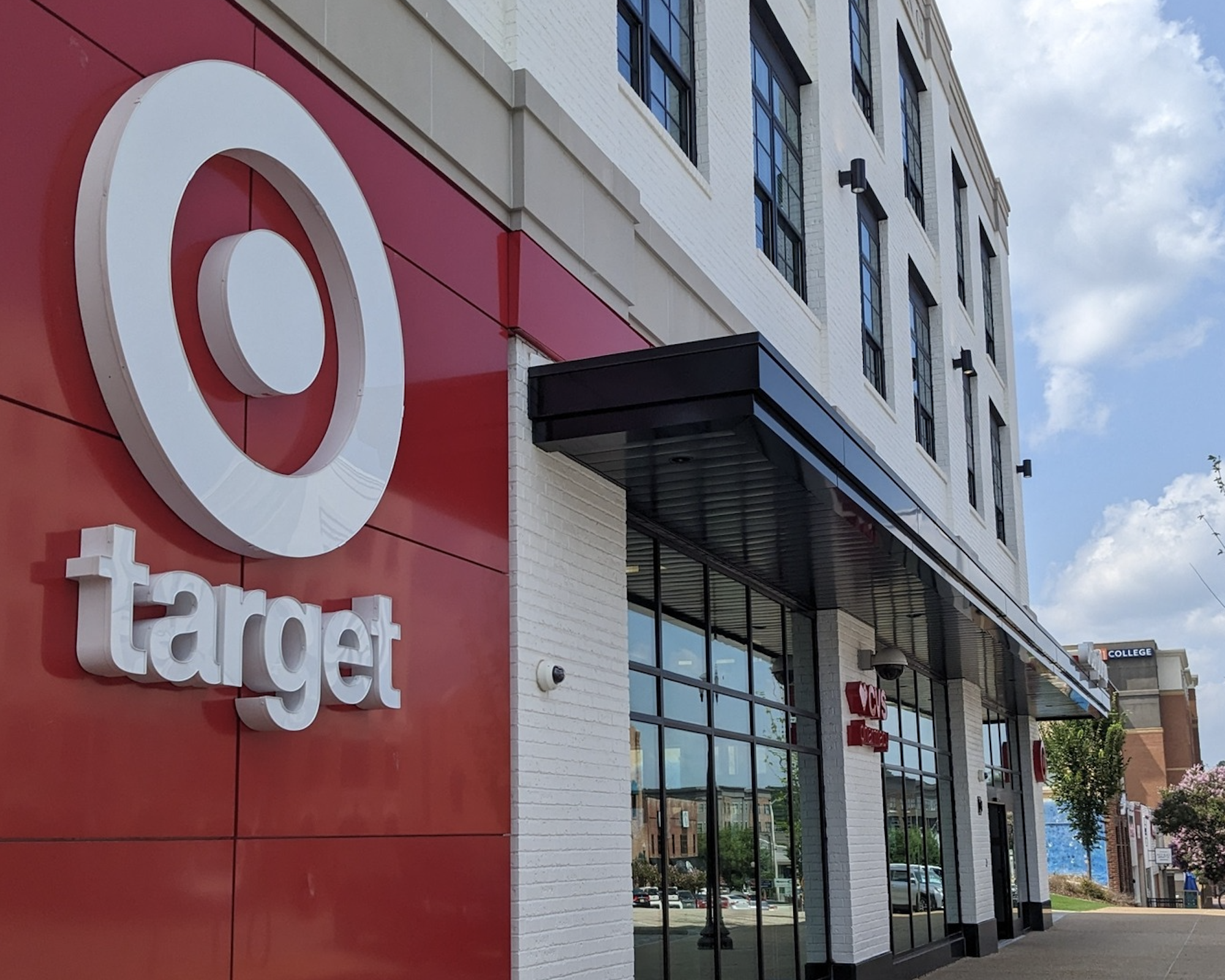 Target storefront.
