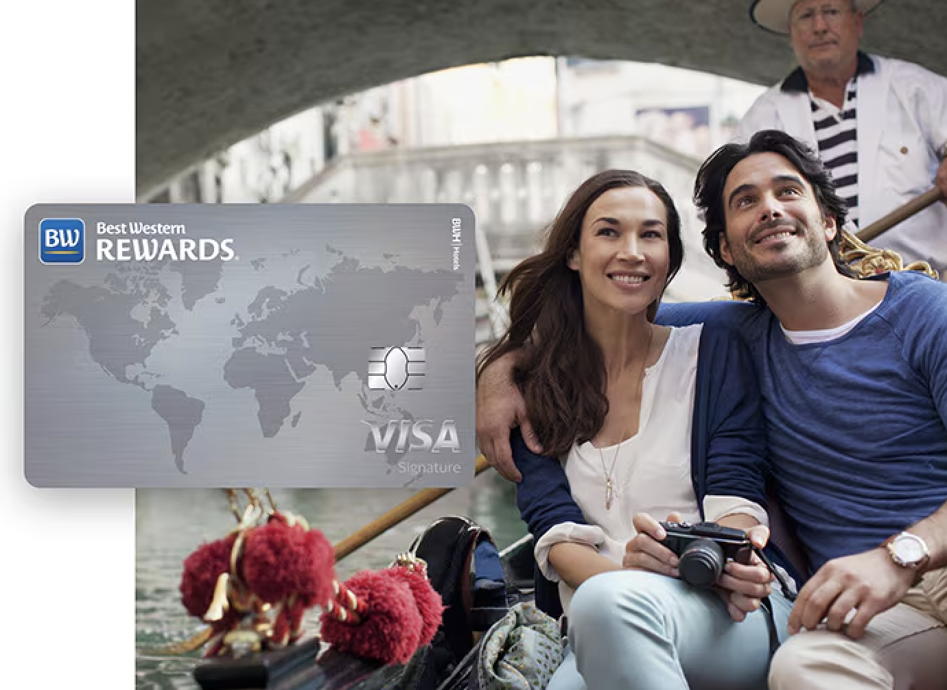 Banner image for the Best Western Rewards®Visa Signature® Card