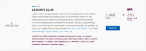 Citi transfer bonus to Leading Hotels of the World Leaders Club