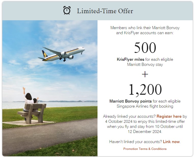 Marriott Singapore Double Dip Promotion